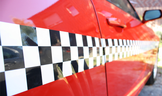 Rallystreifen Dekorstreifen